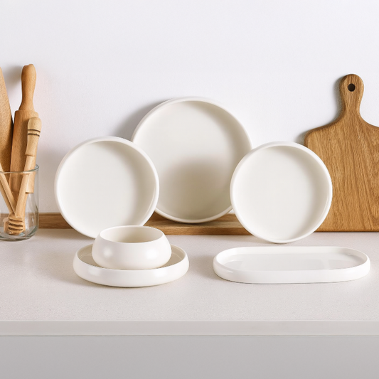 Kochmaster Moon Bellezza Porzellan-Tafelservice für 6 Personen