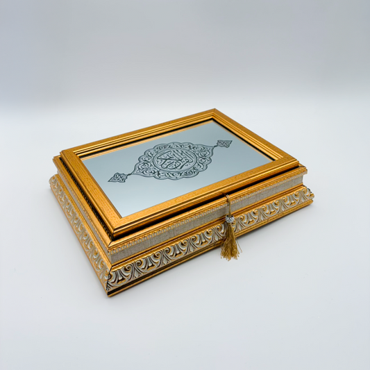 Koran Geschenkset in dekorativer Holztruhe