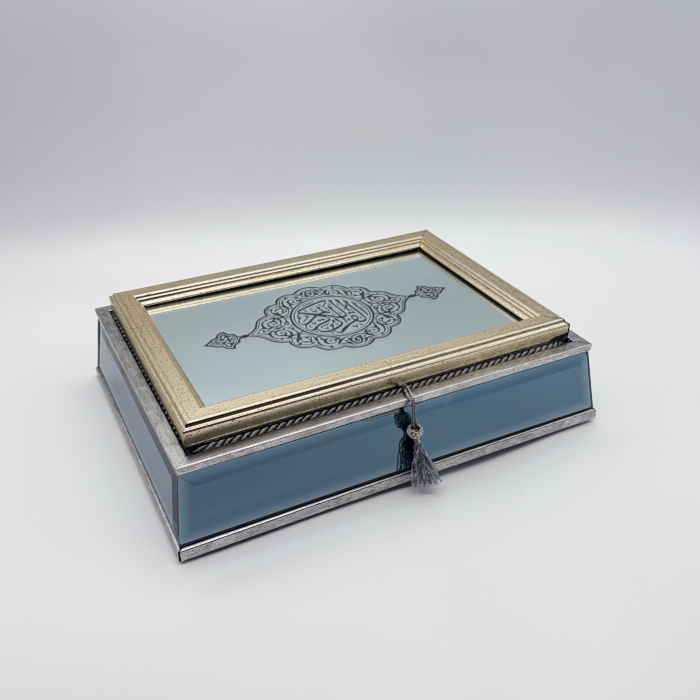 Koran Geschenkset in dekorativer Holztruhe