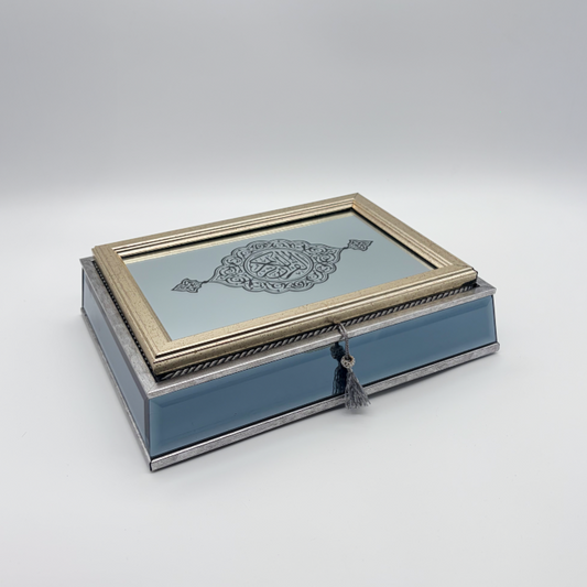 Koran Geschenkset in dekorativer Holztruhe