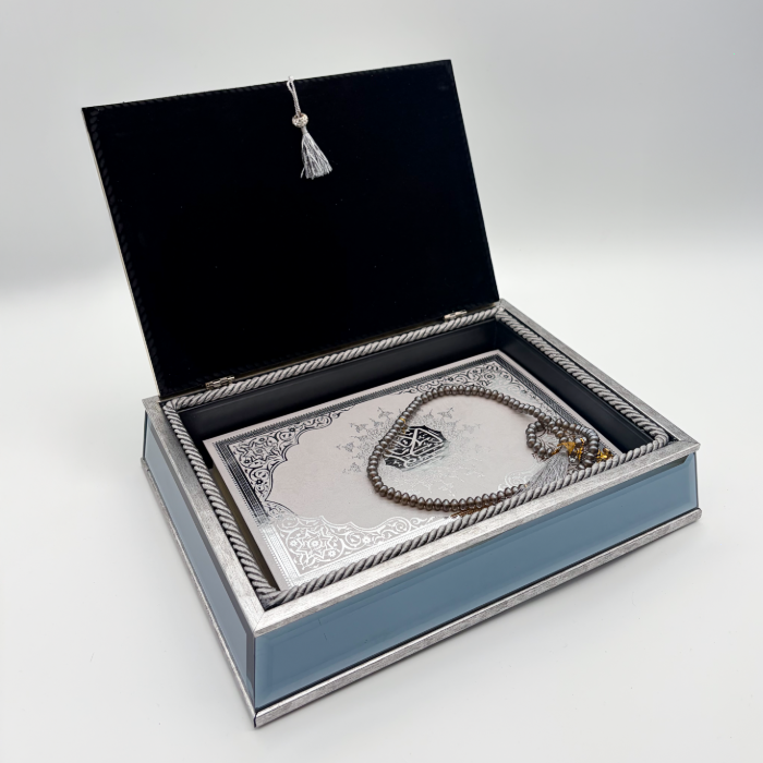 Koran Geschenkset in dekorativer Holztruhe