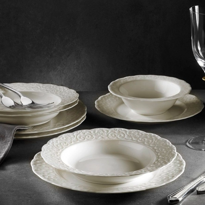 Kütahya Porselen Bone Irem Porzellan-Tafelservice für 6 Personen