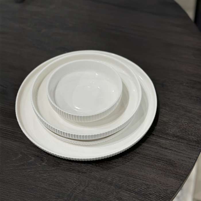 Roland Linea Porzellan-Tafelservice für 6 Personen