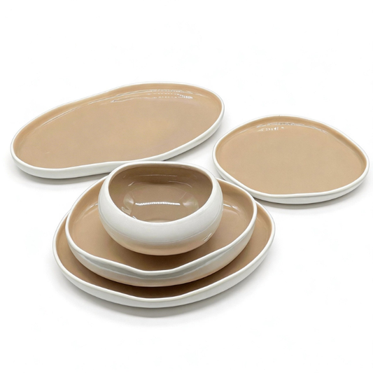 Mulex New Moon Duo Porzellan-Tafelservice für 6 Personen