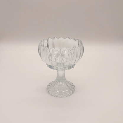 Lotus Glas Eis-Schalenset für 6 Personen