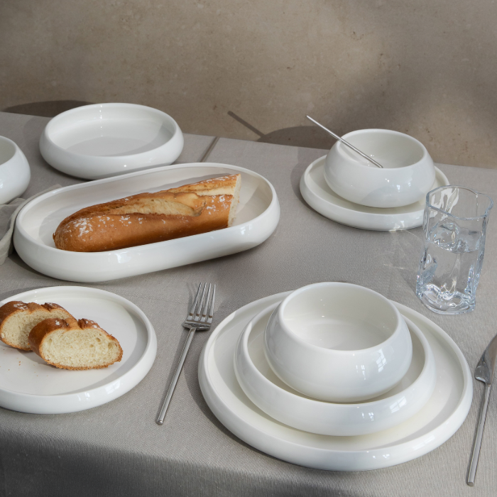 Mulex Moon Porzellan-Tafelservice für 6 Personen