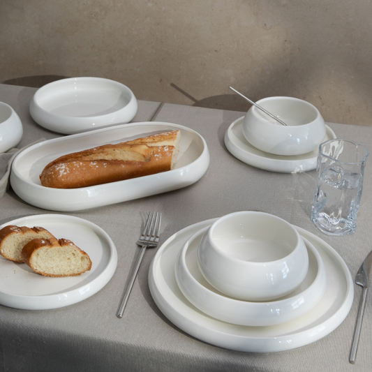 Mulex Moon Porzellan-Tafelservice für 6 Personen