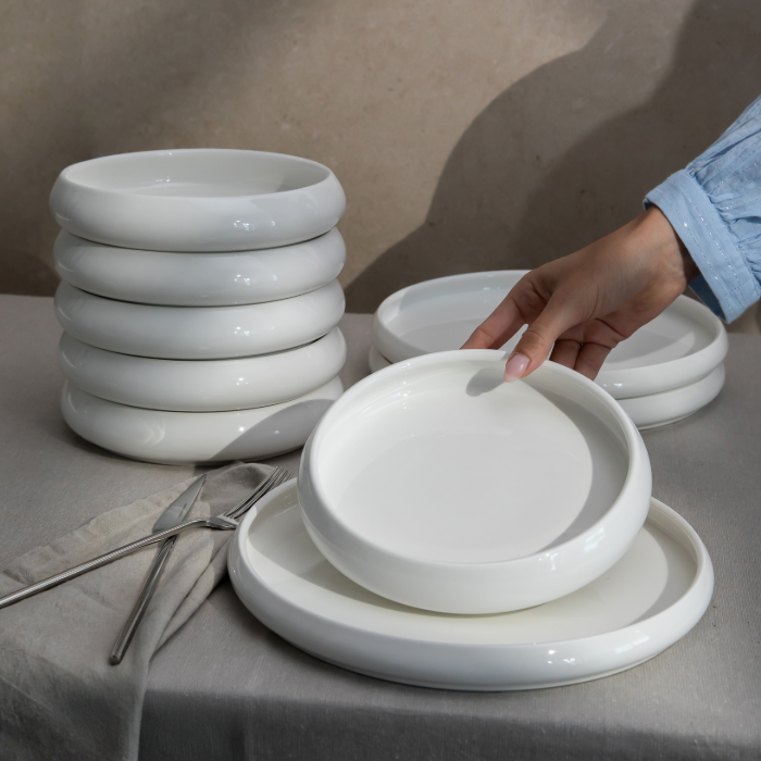 Mulex Moon Porzellan-Tafelservice für 6 Personen