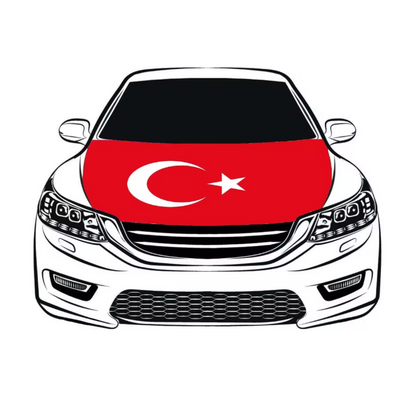 Motorhaube Fahne Türkei - Araba Kaporta Bayrak