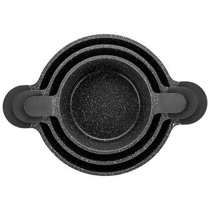 Mulex Blackline Happiness 7-teiliges Topfset
