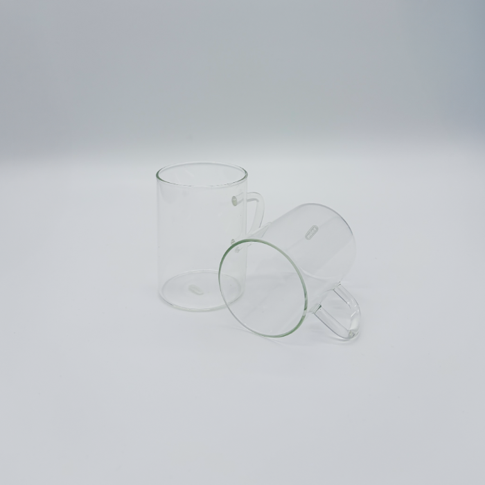 Mulex Dünne Teegläser mit Henkel 6er Set