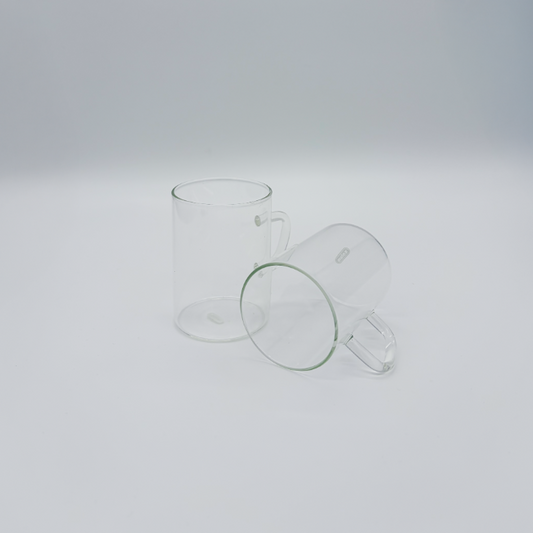 Mulex Dünne Teegläser mit Henkel 6er Set