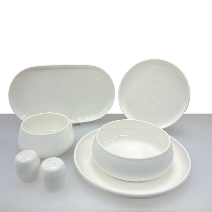 Mulex Selin Porzellan-Tafelservice für 6 Personen