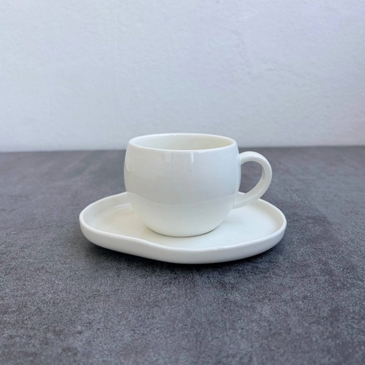 New Moon White Kaffeetassen Set, 300ml