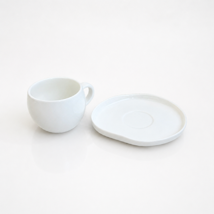 New Moon White Kaffeetassen Set, 300ml