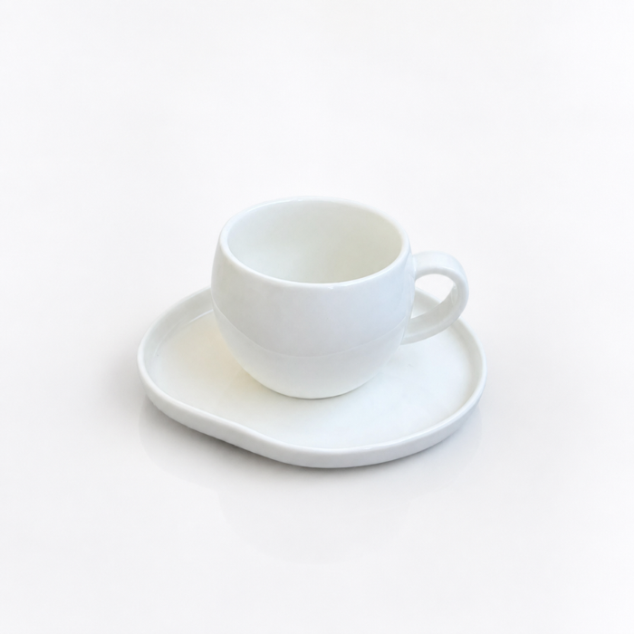 New Moon White Kaffeetassen Set, 300ml