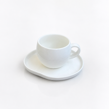 New Moon White Kaffeetassen Set, 300ml