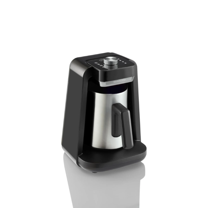 Arzum Okka Rich Spin Pro Elektrischer Mokkakocher, Chrome