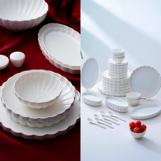 Acar Passion Kombi-Set – Tafelservice und Frühstücksset für 6 Personen