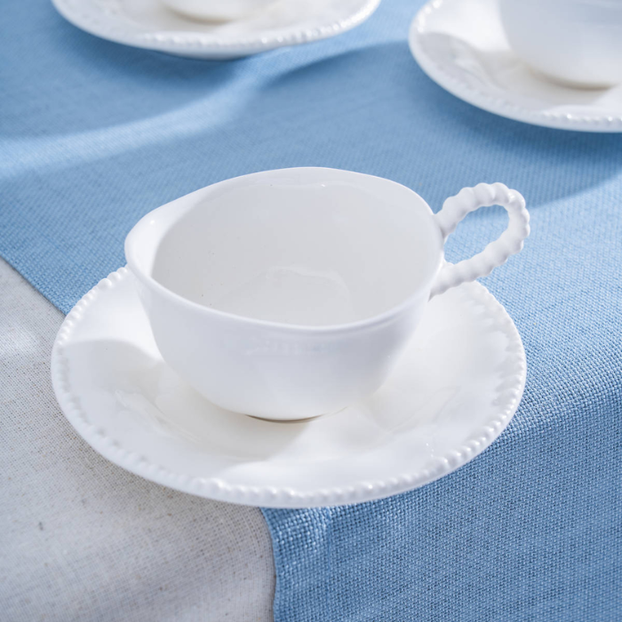 Acar Pearls 6'lı Çay Fincan Takımı