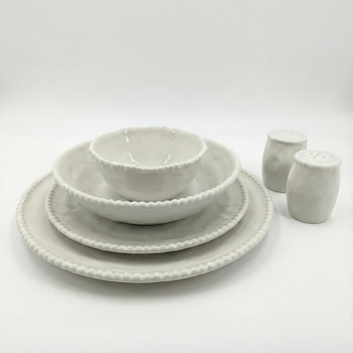Pearly Porzellan-Tafelservice für 6 Personen