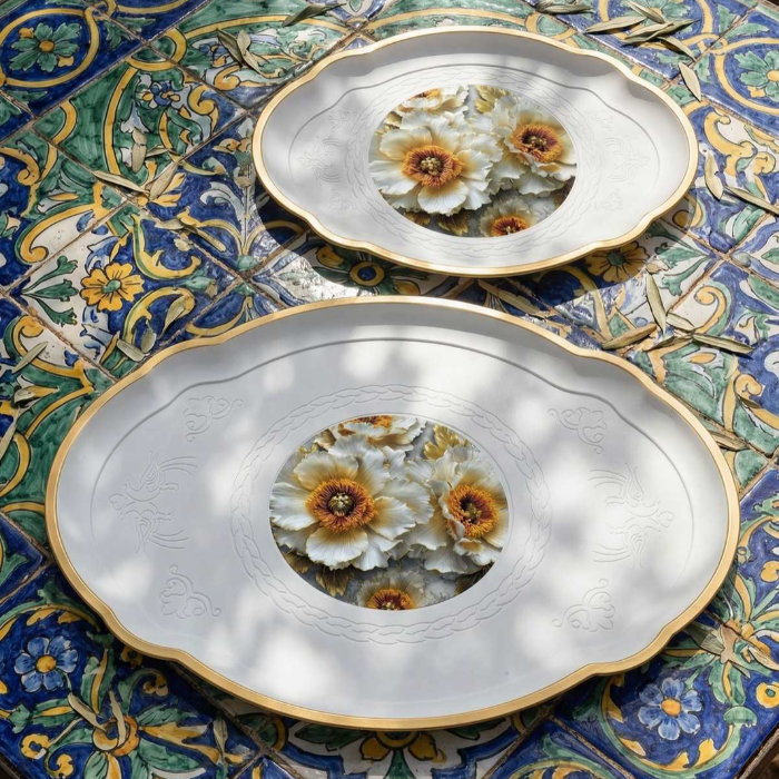 Acar Pera Serviertablett Set –  Servis Tepsi Takımı