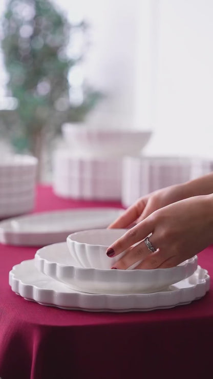 Acar Passion Kombi-Set – Tafelservice und Frühstücksset für 6 Personen