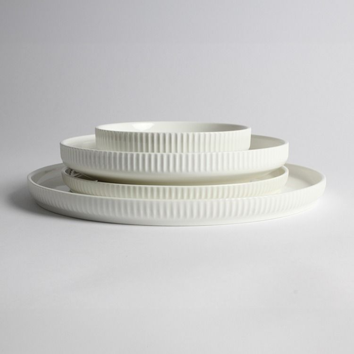 Roland Linea Porzellan-Tafelservice für 6 Personen