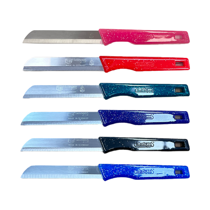 Solingen Obstmesser im 6er Set in verschiedenen Farben