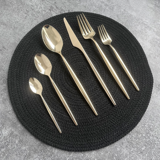 Schäfer Aylin Gold Besteckset für 6 Personen