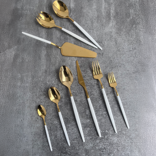 Schäfer Senay Gold Besteckset für 6 Personen