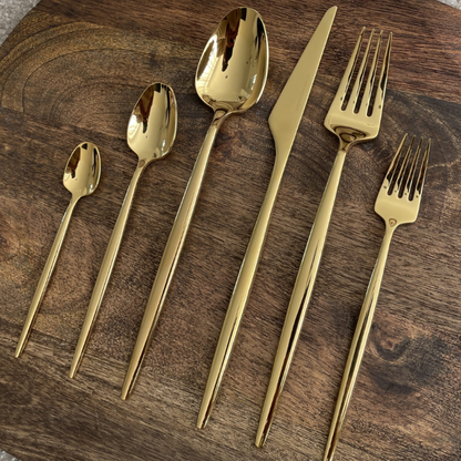 Schäfer Aylin Gold Besteckset für 6 Personen