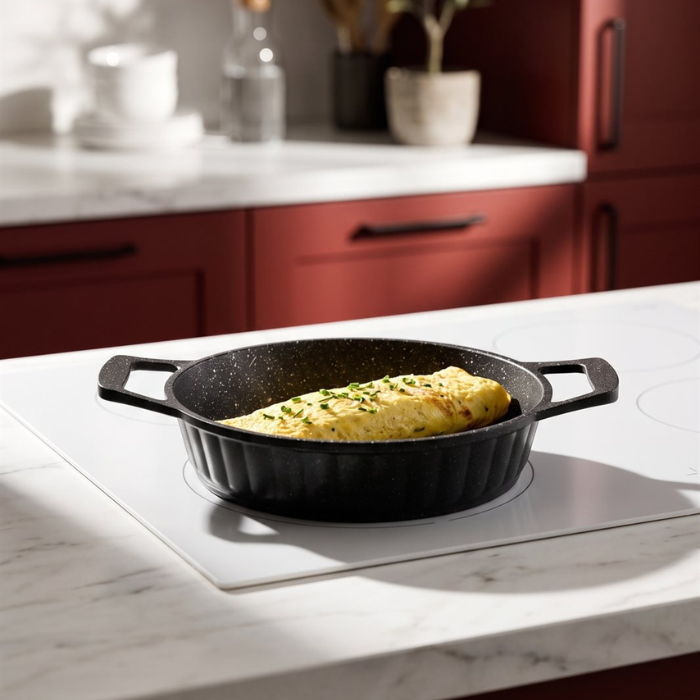 Acar Serendipitiy Granit Omlettepfanne, 20cm Durchmesser