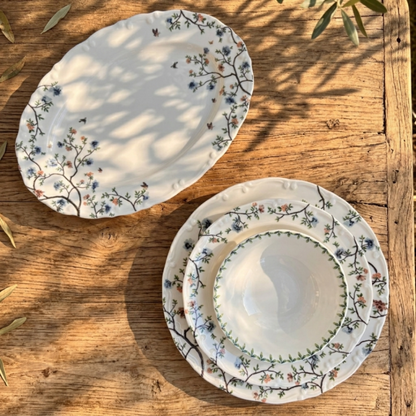 Acar Silent Bloom Porzellan-Tafelservice für 6 Personen