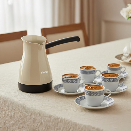 Sinbo Elektrischer Mokkakocher