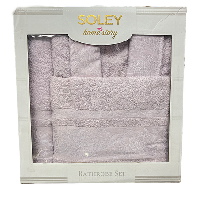 Soley Bornoz Takımı – Bademantel-Set