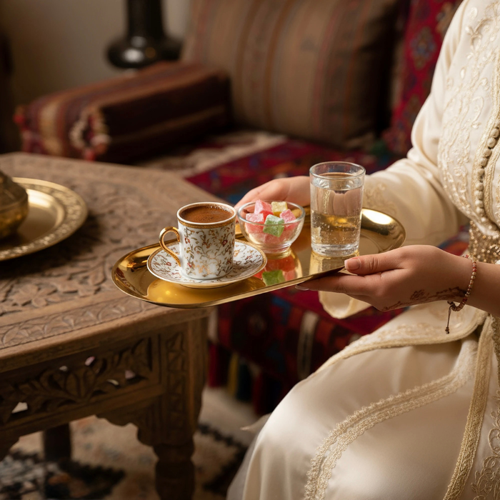 Kaffee Serviertablett - Kahve Sunum Tepsi