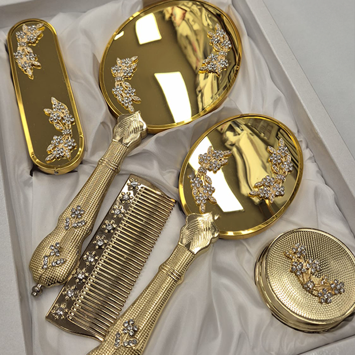 Ayna Tarak Seti – Bürsten- und Spiegelset