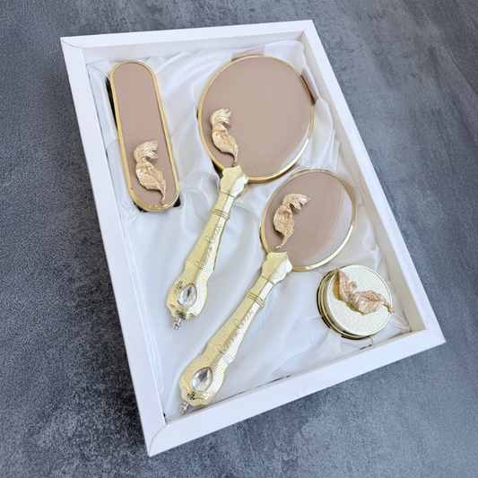Ayna Tarak Seti – Bürsten- und Spiegelset