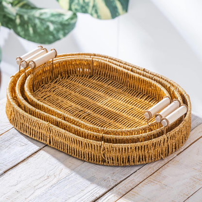 Acar Nomad Stroh Tablett