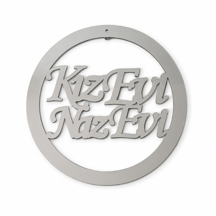 Plexiglas Türschild Deko - Kapı Süsü - Kız Evi Naz Evi