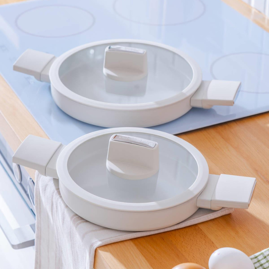 Acar Ultimate Pro Omelettpfannen Set mit Deckel - Sahan Takımı