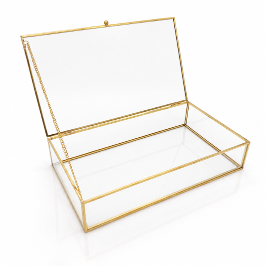 Gold Cam Kutu – Glaskiste