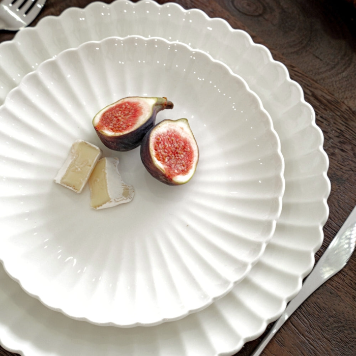 Zoha Lotus Porzellan-Tafelservice für 6 Personen