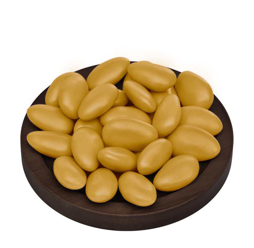 Badem Şekeri – Mandel Dragee/Zuckermandel - Gold